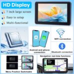 Carplay for Apple Portable Car Screen: Easy Setup 7 Inch Android Auto - Wireless Car Play Touchscreen with GPS Navigation,Bluetooth, FM,AirPlay Mirroring,Siri for Commuters and Older Cars - Image 7