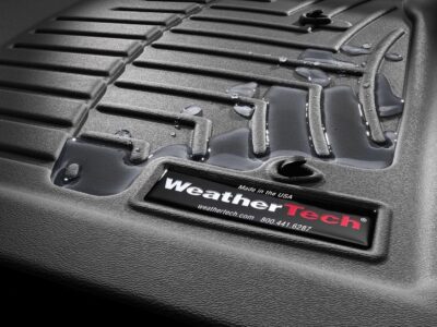 WeatherTech Custom Fit FloorLiners for Honda CR-V, CR-V Hybrid, 1st & 2nd Row (441110-1-2), Black - Image 3