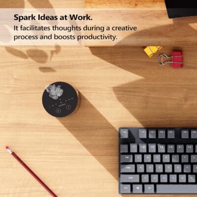 Airversa Waterless Essential Oil Diffuser Starter Kit with 4 x 10mL Hotel Scent Fragrance Oil, Battery Operated Mini Scent Air Machine Portable Diffuser for Home Car Office, AN8 Kit Black - Image 7