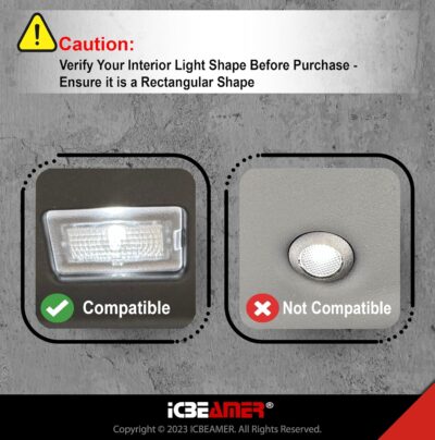 ICBEAMER For Tesla Interior LED Lights Kit: Ultra-bright, easy plug-in, with a panel removal tool. Fits Model 3, S, Y, X. Trunk, Frunk, Door Puddle, Foot-Well, Fit Tesla Accessories(4 Packs in Blue). - Image 6