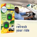 Febreze Car Air Freshener Vent Clip Multipack Mango Splash Scent, Long Lasting Smell Fighter for Strong Odors Car Febreze Clip Automotive Vent Air Freshener 4 Count - Image 6