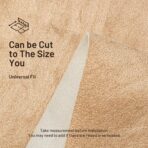 Suede Auto Headliner Fabric 98" L × 60" W with Foam Backing - Tube Packaging - -Beige Interior Replacement Material for Car/Truck/SUV/RV Roof - Home Repair/DIY Headliner Material - Image 6