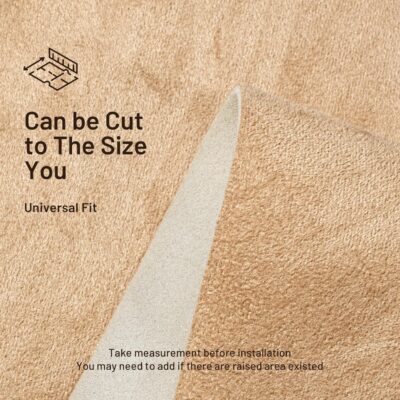 Suede Auto Headliner Fabric 98" L × 60" W with Foam Backing - Tube Packaging - -Beige Interior Replacement Material for Car/Truck/SUV/RV Roof - Home Repair/DIY Headliner Material - Image 6