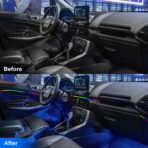 Interior Car LED Strip Lights, Acrylic LED Lights for Car with Wireless APP Dynamic Dreamcolor Chasing 6 in 1 Ambient Lighting Kits, 175 inches 593 LED Sound Active Function Neon Lights - Image 5