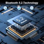 Bluetooth Car Adapter, AUX Bluetooth Adapter for Car/Home Stereo/Hands-Free Calls, Bluetooth Aux Adapter with 3 Ports USB Car Charger, Support Dual Connection/Mic/Noise Reduction Isolator - Image 4