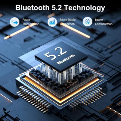 Bluetooth Car Adapter, AUX Bluetooth Adapter for Car/Home Stereo/Hands-Free Calls, Bluetooth Aux Adapter with 3 Ports USB Car Charger, Support Dual Connection/Mic/Noise Reduction Isolator - Image 4