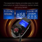 ONN Upgraded 2026 Bluetooth Car FM Transmitter, 1.44” LCD Display, Flexible Gooseneck, Hands-Free Calling, Dual USB Fast Charger, AUX & Micro SD Support for Cars, SUVs & Trucks - Image 8
