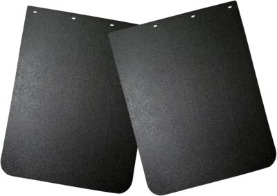 2PCS Universal Heavy Duty Polymer Mudflaps 24x30 Inch, Black Splash Guard Mudflap for Semi Trucks Tractor Trailer - Image 5