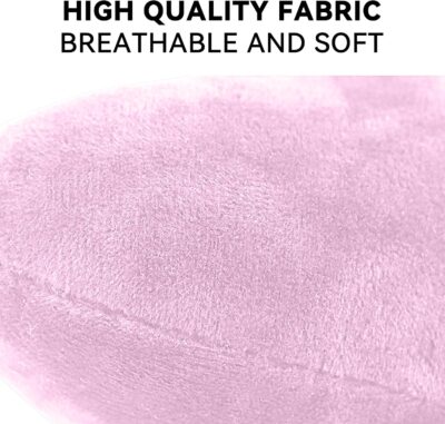 Car Headrest Pillow, Soft Comfortable Memory Foam Automotive Neck Pillow Cushion for Neck Pain Pressure Relief, Universal Fit (Pink) - Image 3