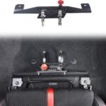 Car fire Extinguisher mounting Bracket Compatible with Toyot@ 86/Subaru BRZ 2022-2026 Fire Extinguishing Installer Under Passenger Seat Quick Release Adjustable Fire Bracket Accessories (Black A)