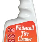 Duragloss 701 Whitewall Tire Cleaner - 22 oz., White