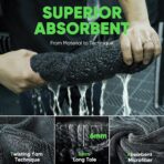 KKV 2-Pack Microfiber Towels (35"x 24") Extra Large Ultra Absorbent Drying Towel for Cars and Trucks, Without Streaks, Scratches, or Water Spots - Image 4