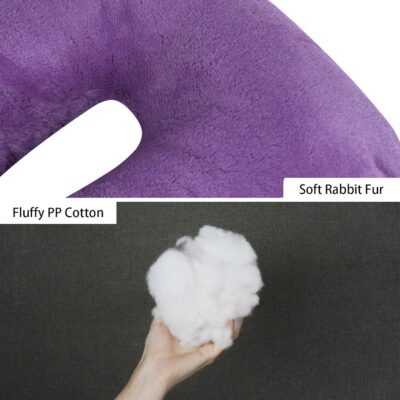 Travel Pillows for Car Back Seat U Shaped Travel Pillow Cushion Car Pillow for Family Sleeping Airplane Adults and Children Head Neck and Body Support Long Distance Journey Accessories - Image 3