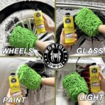 Wontolf Complete Car Wash Cleaning Kit, Car Interior Detailing Kit with Car Wash Soap, Interior Detailing Cleaner, Wheel Cleaner, Wheel Brush, Dying Towel, for Cars Trucks RVs SUVs - Image 9