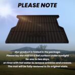 LASFIT Bed Mat for Toyota 2024-2026 Tacoma (5FT/5'Bed) Truck Bed, All Weather 5 ft Rubber Car Bed Liner for Toyota Tacoma 2024 2025 2026 Accessories, TPE Trunk Mat&Bed Liner (Not Fit Drop-in Liners) - Image 8