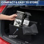 EVEO Total Car Interior Cleaner Kit - Interior Car Cleaner, Car Seat Cleaner & Car Cleaning Supplies - Car Screen Cleaner, Interior Car Cleaning kit for Leather, Vinyl, Glass & Plastic & More - 16oz - Image 5