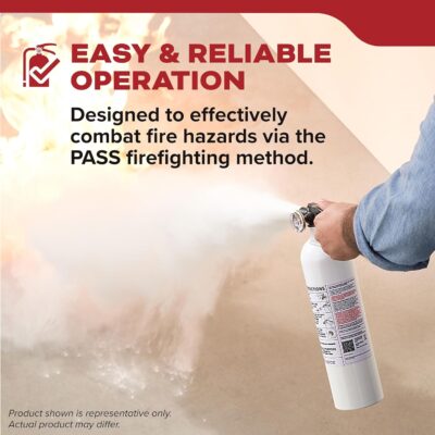 Kidde Fire Extinguisher for Vehicles, Cars, Trucks, Single-Use 10BC - Image 8