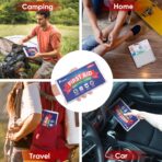 PTEROMY 100 Piece Mini First Aid Kit, Portable Small Emergency Kits Compact 1st Aid Kit for Car, Travel, Home, Camping, Outdoor, Hiking - Image 5