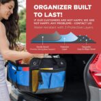 TRUNKCRATEPRO Car Trunk Organizers | Trunk Organizer, Car Storage Organizer - Premium Compartments Collapsible Portable car trunk organizers and storage for SUV (Large Capacity) - Image 8