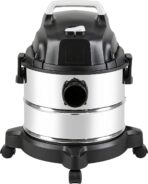 Amazon Basics Wet Dry Shop Vacuum Cleaner, 4 Gallon, 3 HP Stainless Steel, Grey/Black - Image 6