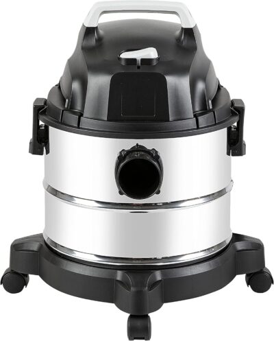 Amazon Basics Wet Dry Shop Vacuum Cleaner, 4 Gallon, 3 HP Stainless Steel, Grey/Black - Image 6