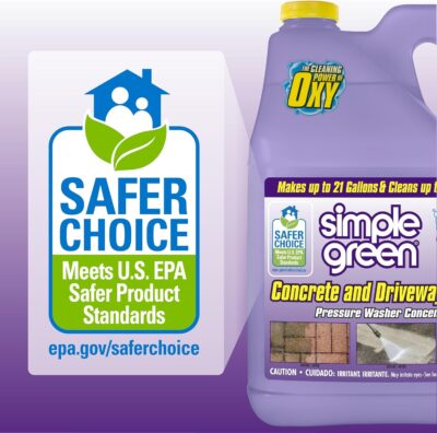 Simple Green Oxy Solve Concrete and Driveway Pressure Washer Cleaner, Purple, Unscented, 128 Fl.Oz - Image 4