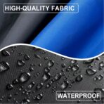 Car Cover Waterproof All Weather for Automobiles, Full Exterior Covers for Sedan & Coupe (186-193 inch) Universal Fit for Ford Mustang, Chevy Camaro Corvette etc. Rain Sun Snow Protection. - Image 2