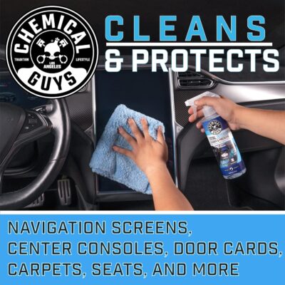 Chemical Guys Total Interior Cleaner & Protectant Interior Cleaner, Cleans & Protects Leather, Vinyl, Plastic, Rubber, Glass with a Streak-Free Finish — Cars, Trucks, SUVs, RVs, 16 oz - Image 3