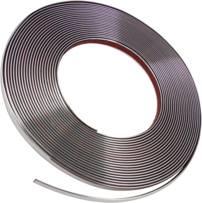 uxcell Chrome Silver Tone 15mm x 12M Trim Strip Decoration for Car - Image 4