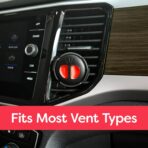 Refresh Your Car Mini Diffuser Car Air Fresheners, Hawaiian Sunrise Scent, 2 Pack, Convenient Car Diffuser - Image 5