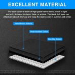 Autorder Dashboard Cover Mat for 2023-2025 2026 Toyota Prius Accessories Dash Cover Upgrade Velvet Dash Mat Sunshade Glare UV Rays Protector - Image 7