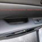 Car Door Handle Pocket Organizer Inserts for Lexus RX 2023 2024 2025 2026 Accessories Car Pocket Organizer Front Rear Door Grab Inner Tray Box (4PCS Black TPE Storage Box-4 Door) (Black) - Image 3