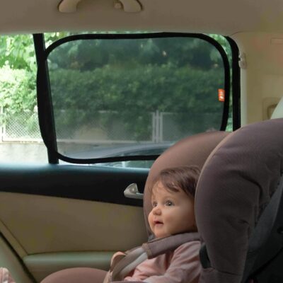 Baby Uma Car Window Shades (2 Pack) - 14.2″ x 21.3″, UPF 50+ Car Window Covers, 99% UVB + 94% UVA Protection, Static Cling Sun Shade with Travel Bag (Medium) - Image 7