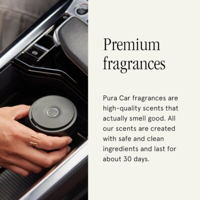 Pura Car Diffuser - Portable Fragrance System - On/Off Controlled Through Car Acceleration - Adjustable Intensity Control Through App - Fragrances Sold Separately - Image 4