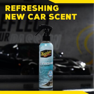 Meguiar's Air Re-Fresher Odor Fighting Spray, New Car Scent,Convenient Air Freshener that Instantly Fights Odors and Leaves Behind a Long-Lasting New Car Scent, 8 Oz Trigger Spray - Image 8