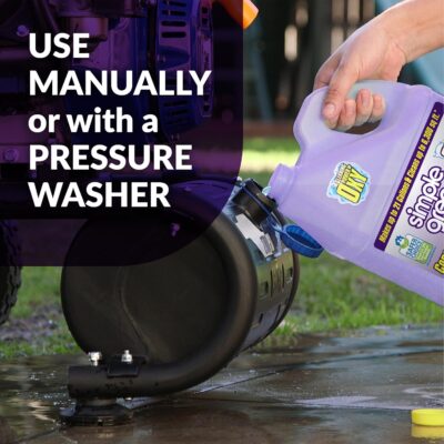 Simple Green Oxy Solve Concrete and Driveway Pressure Washer Cleaner, Purple, Unscented, 128 Fl.Oz - Image 8