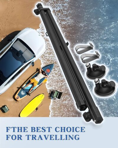 Storage-Free Windshield Sun Shade for Car - Adjustable Auto Retractable, UV & Heat Protection, Easy to Use - Universal Fit for Car, Ideal for Camping Outdoor & Daily Parking (Not Fit Truck) - Image 8