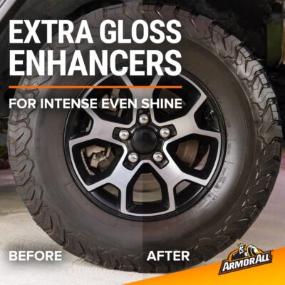 Armor All Tire Shine, One-Step Tire Shine Spray for Precise, Even Shine and Minimal Overspray - 2 Count - Image 5