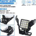 Dirt Bike LED Headlight- Universal Enduro Pit Bike Head Light Kit - Motorcycle Headlamp for TX FX TC FC - Image 5