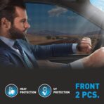 CLIM ART Magnetic Car Window Sunshade for Toyota Sienna 2021-2026, 2 Pc.Set, Side Glass Covers Screen, Block Sun Rays Curtains, Window Shield Sun Shade in Cars, Camping Accessories - MS0176 - Image 2