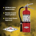 Amerex B500T 5 lbs ABC Dry Chemical Fire Extinguisher with Wall Bracket - Image 6