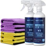 2-Pack Waterless Wash Spray and 6 Towels Kit for Cleaning, High Gloss and Protection- No Rinse Wash for Cars, Trucks, RVs Detailing - Ultra-Concentrated Safe Slick Lubricating Formula