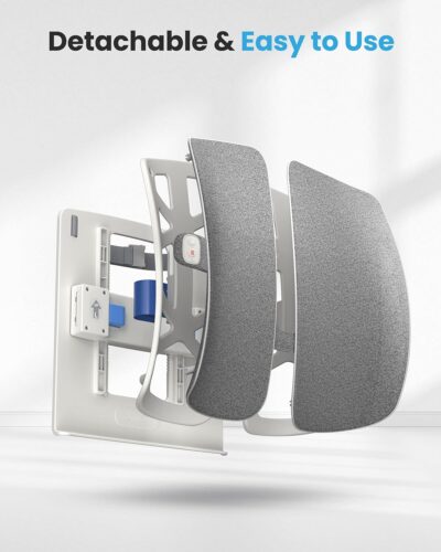 COMFIER Heated Lumbar Support Pillow with Vibration Massage, Back Support Cushion for Office Chair, Adjustable Height up to 18.1 in – Thoughtful Gifts for Mom Dad Women Men - Image 8