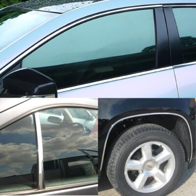 16Ft Chrome Silver Automotive Car Exterior and Interior Molding Trim Universal Bumper Window Door Body Side Decorative Strip Scratch-Proof (1/4 inch (6mm)) - Image 6