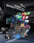 Ottocast Mini Cube 3.0 Wireless CarPlay & Android Auto Adapter 2026– Plug & Play, Fast Auto-Reconnect (Black) - Image 2