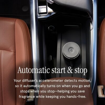Pura Car Diffuser - Portable Fragrance System - On/Off Controlled Through Car Acceleration - Adjustable Intensity Control Through App - Fragrances Sold Separately - Image 6