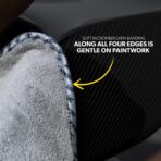 Chemical Guys Woolly Mammoth Large Microfiber Drying Towel - 36 x 25 Inch Gray, Ultra Plush Super Absorbent Car Drying Towel for Cars, Trucks, SUVs, Motorcycles, RVs, and Auto Detailing - Image 5