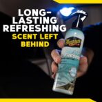 Meguiar's Air Re-Fresher Odor Fighting Spray, New Car Scent,Convenient Air Freshener that Instantly Fights Odors and Leaves Behind a Long-Lasting New Car Scent, 8 Oz Trigger Spray - Image 7