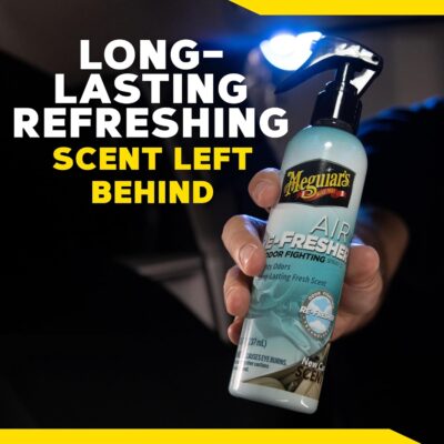 Meguiar's Air Re-Fresher Odor Fighting Spray, New Car Scent,Convenient Air Freshener that Instantly Fights Odors and Leaves Behind a Long-Lasting New Car Scent, 8 Oz Trigger Spray - Image 7