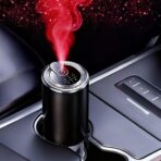 Smart Car Air Freshener Diffuser with Starry Sky Projection, 50ml Perfume Car Diffuser, 6 Months Long-Lasting Fragrance, RGB Music-Sync Lights, Intelligent Auto On/Off, 3 Modes, Ocean